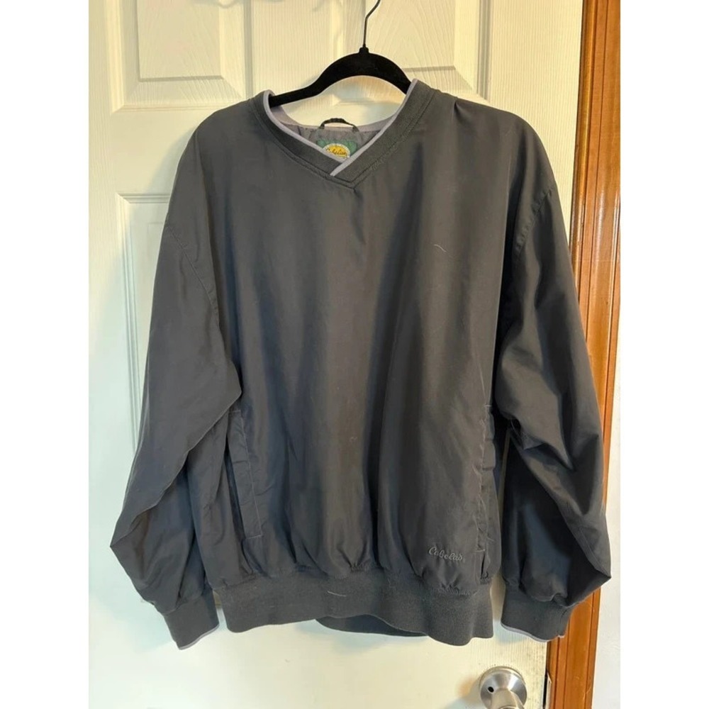 Cabelas M Dark Grey WIndbreaker